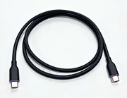Black USB 3.0 TYPE-C to TYPE-C USB Cable